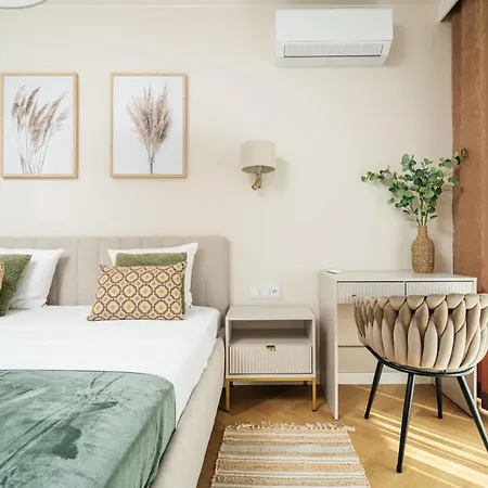 Boho Harmony Luxury - Ac Parking & Balcony - By Uniquerent Lejlighed *